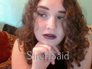 SirenSaid